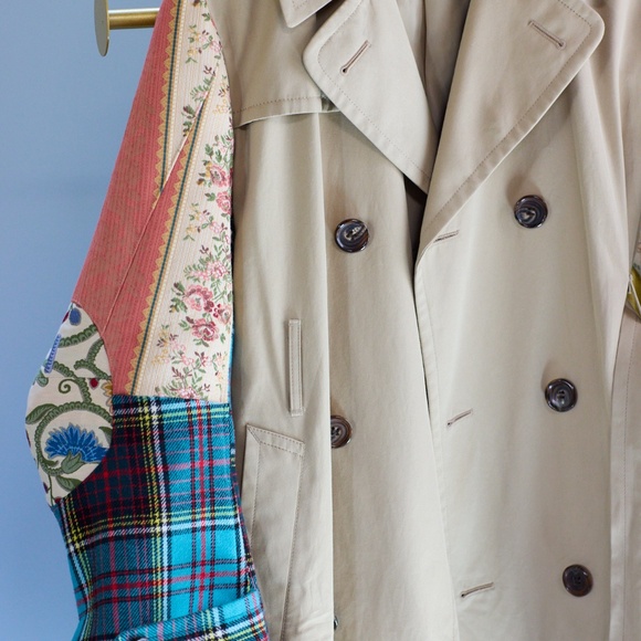 Junya Watanabe 2017 Patchwork Beige Trench Coat - Picture 3 of 16